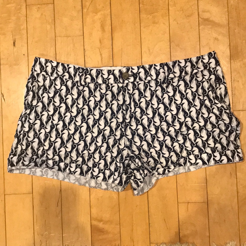 Seahorse Printed Shorts